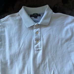 Pastel Light Blue Tommy Hilfiger Golfing Polo Shirt